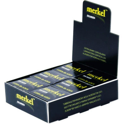 CB104 MERKEL SOLINGEN DOUBLE EDGE CORN BLADE-120/PKG