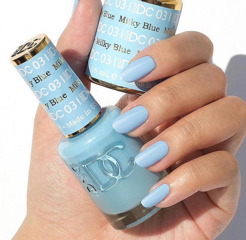 2 GEL COMBO - 031 DND DC Milky Blue