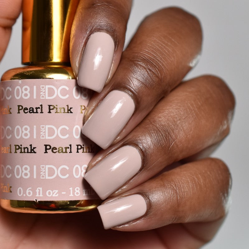 2 GEL COMBO - 081 DND DC Pearl Pink