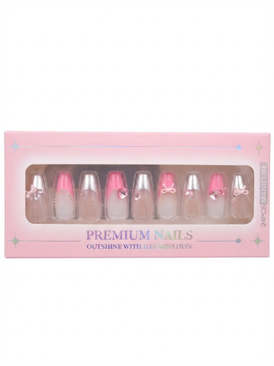 PAPER CRANE PRESS ON NAILS 24 PCS