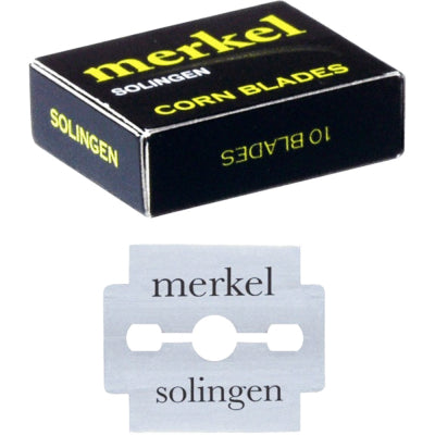 CB104 MERKEL SOLINGEN DOUBLE EDGE CORN BLADE-10/PKG