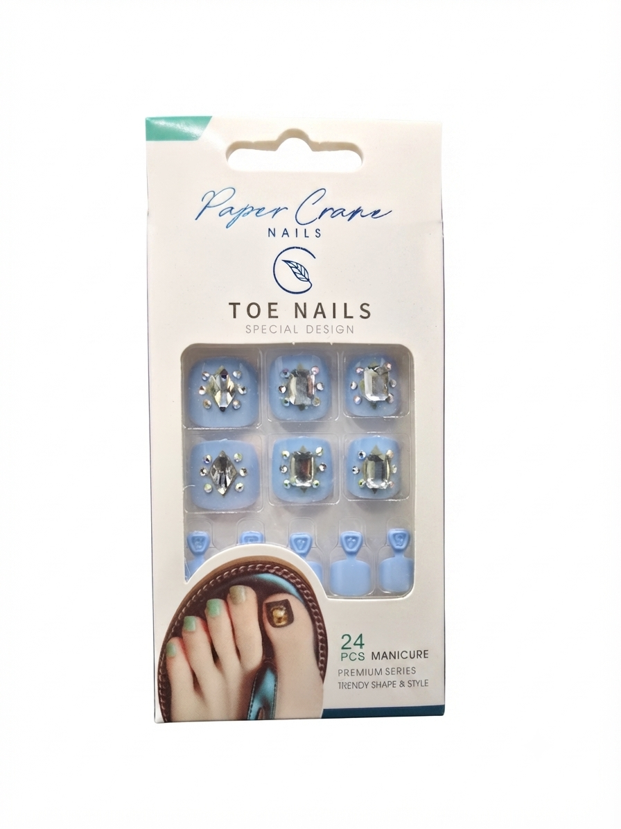 TOE - PAPER CRANE PRESS ON NAILS 24 PCS