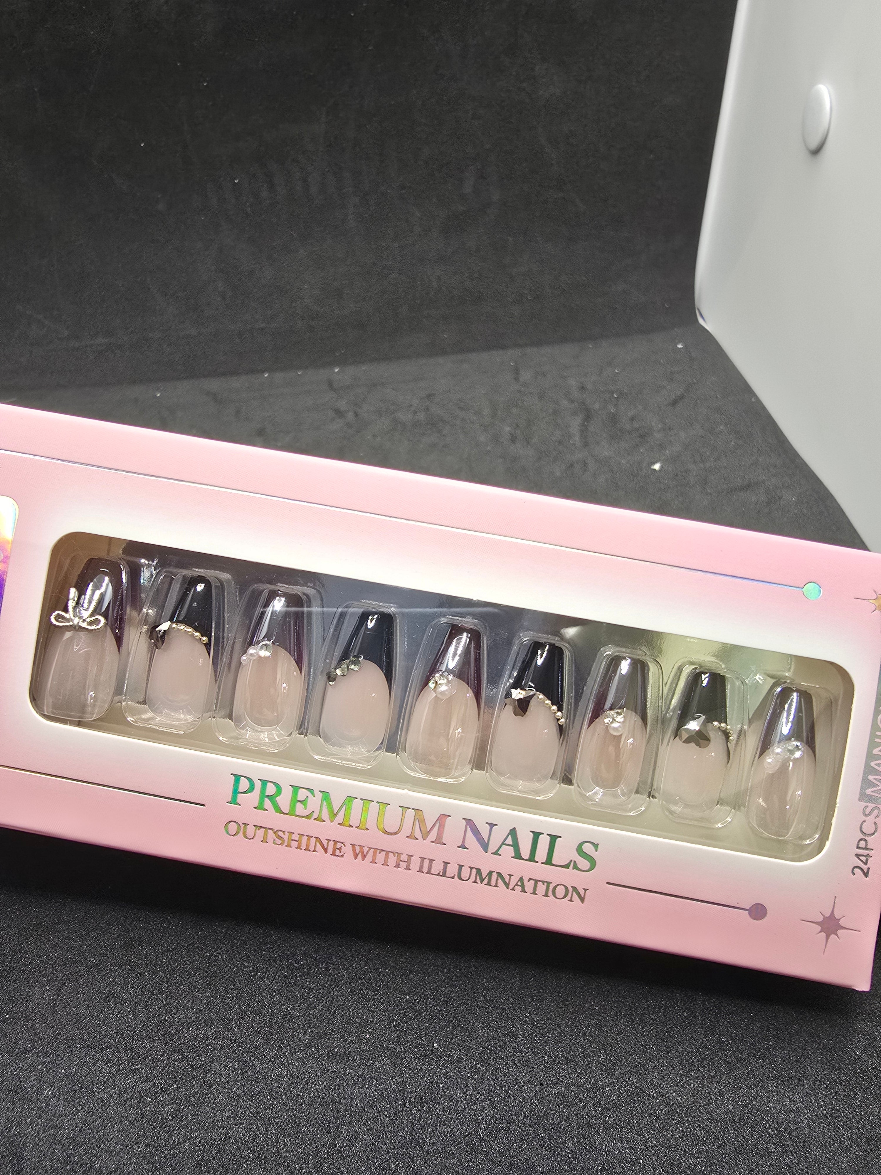 PAPER CRANE PRESS ON NAILS 24 PCS