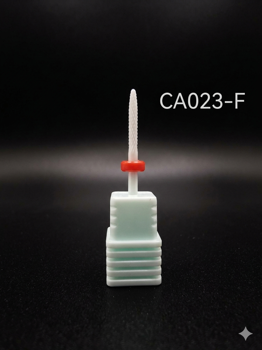 CA023-F CERAMIC NAIL BITS FINE 2.35MM UNDER NAIL CLEANER BIT