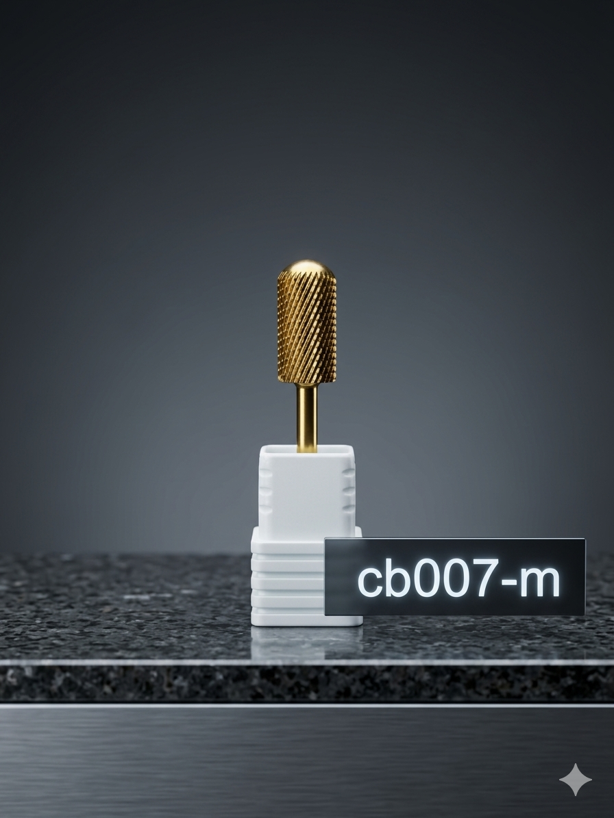 CB007-M CARBIDE NAIL BITS MEDIUM LARGE BARREL SMOOTH TOPS BITS