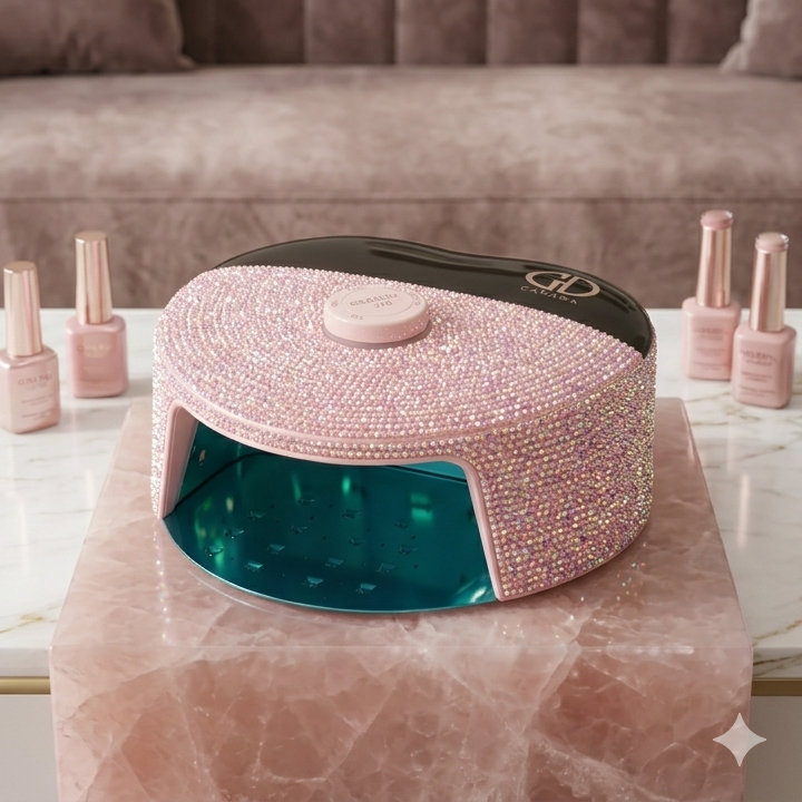 GND J70 HEART SHAPE RECHARGEABLE UV/LED LAMP