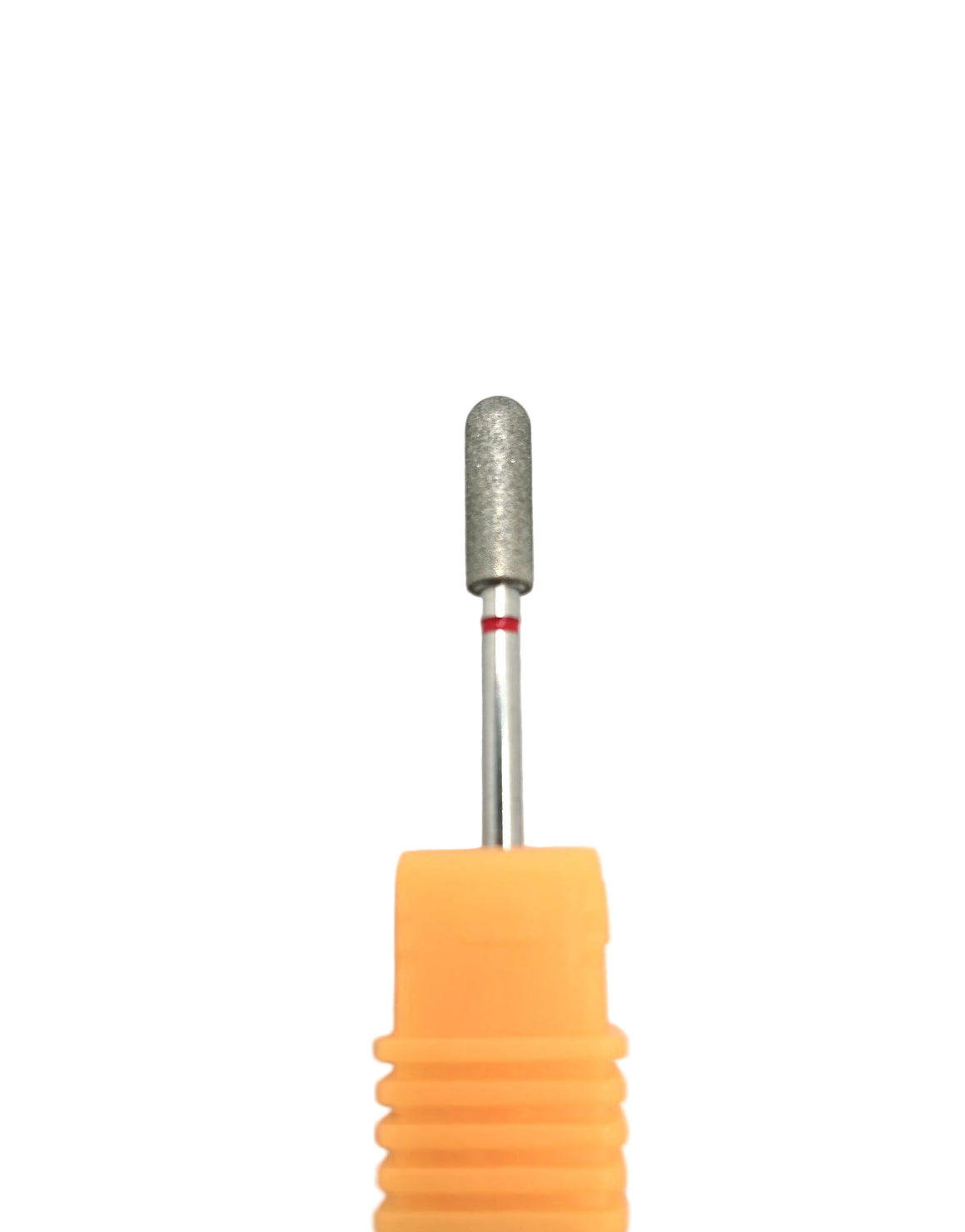 DD2394 - DIAMOND NAIL DRILL BIT -  Rounded Cylinder (Red Band)
