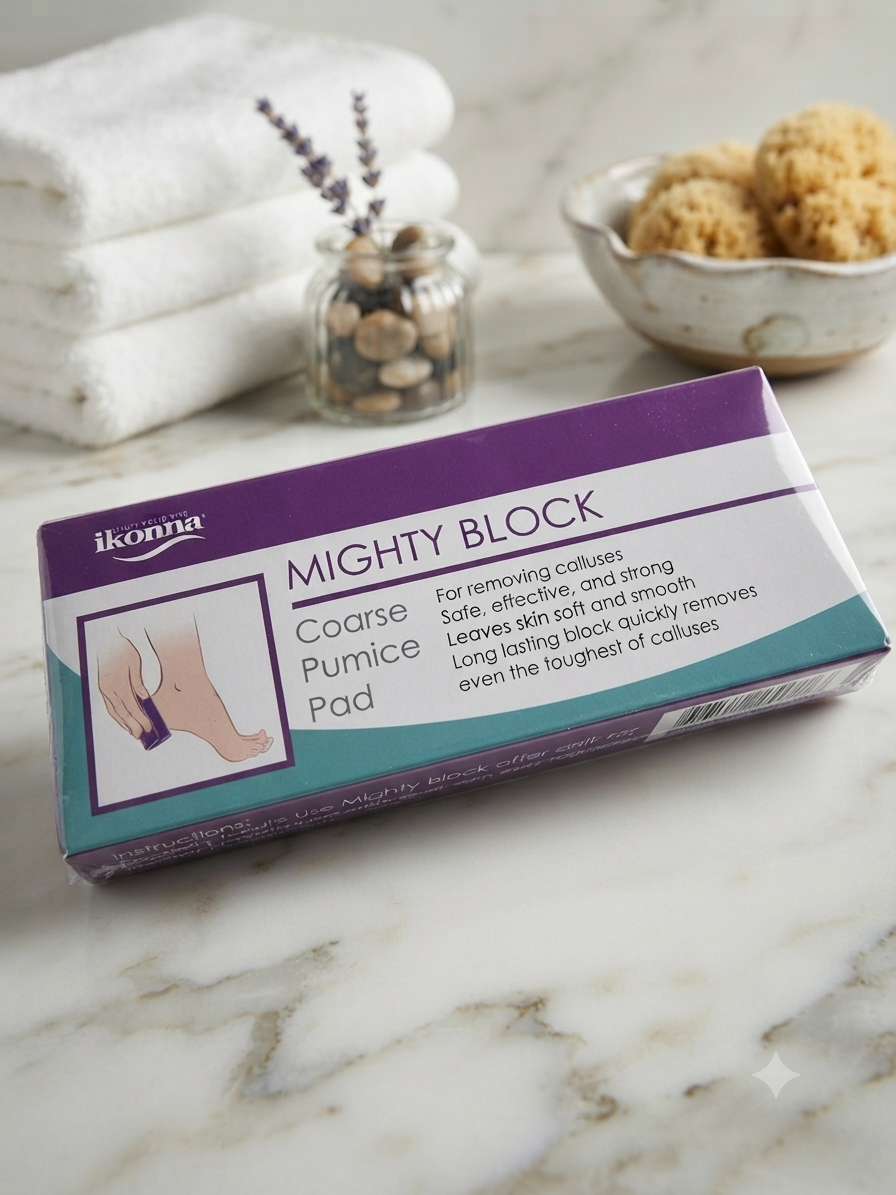 IKonna MIGHTY BLOCK COARSE PUMICE PAD - EACH