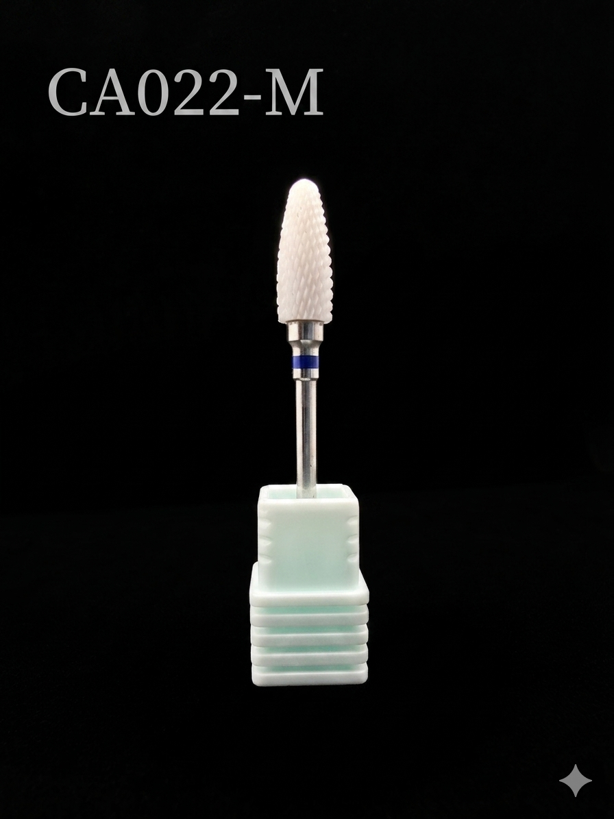 CA022-M CERAMIC NAIL BITS MEDIUM 6.0MM FLAME BIT