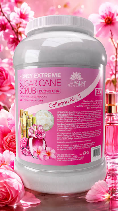 LAPALM HONEY EXTREME SUGAR CANE SCRUB NO.5 -1 GALLON