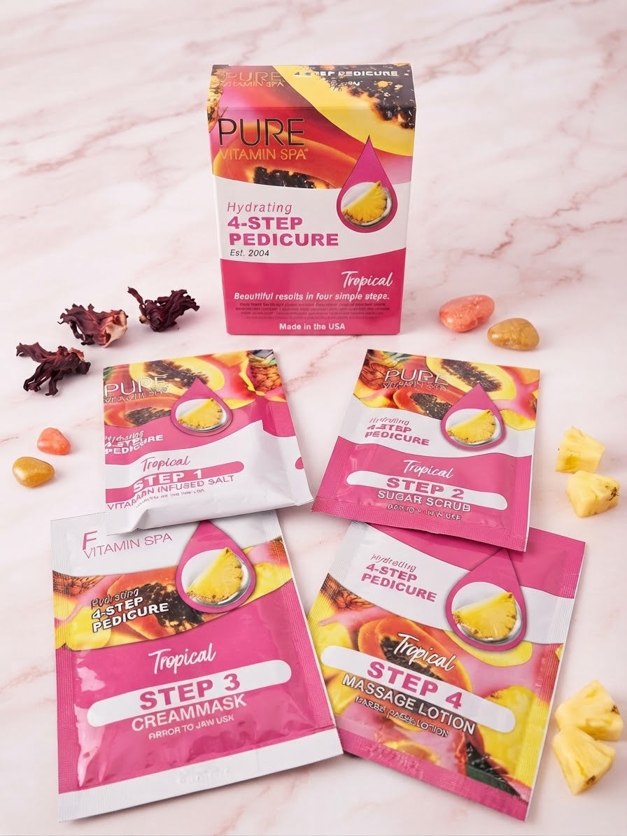 LAPALM PURE VITAMIN SPA HYDRATING 4- STEP PEDICURE