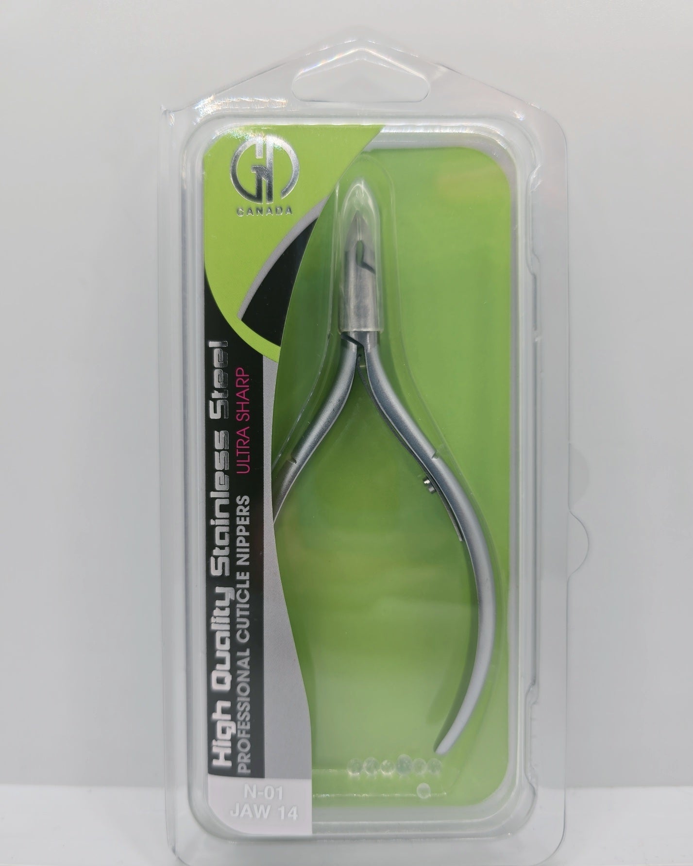 GND CUTICLE NIPPER N-01 JAW 14 -ROUND