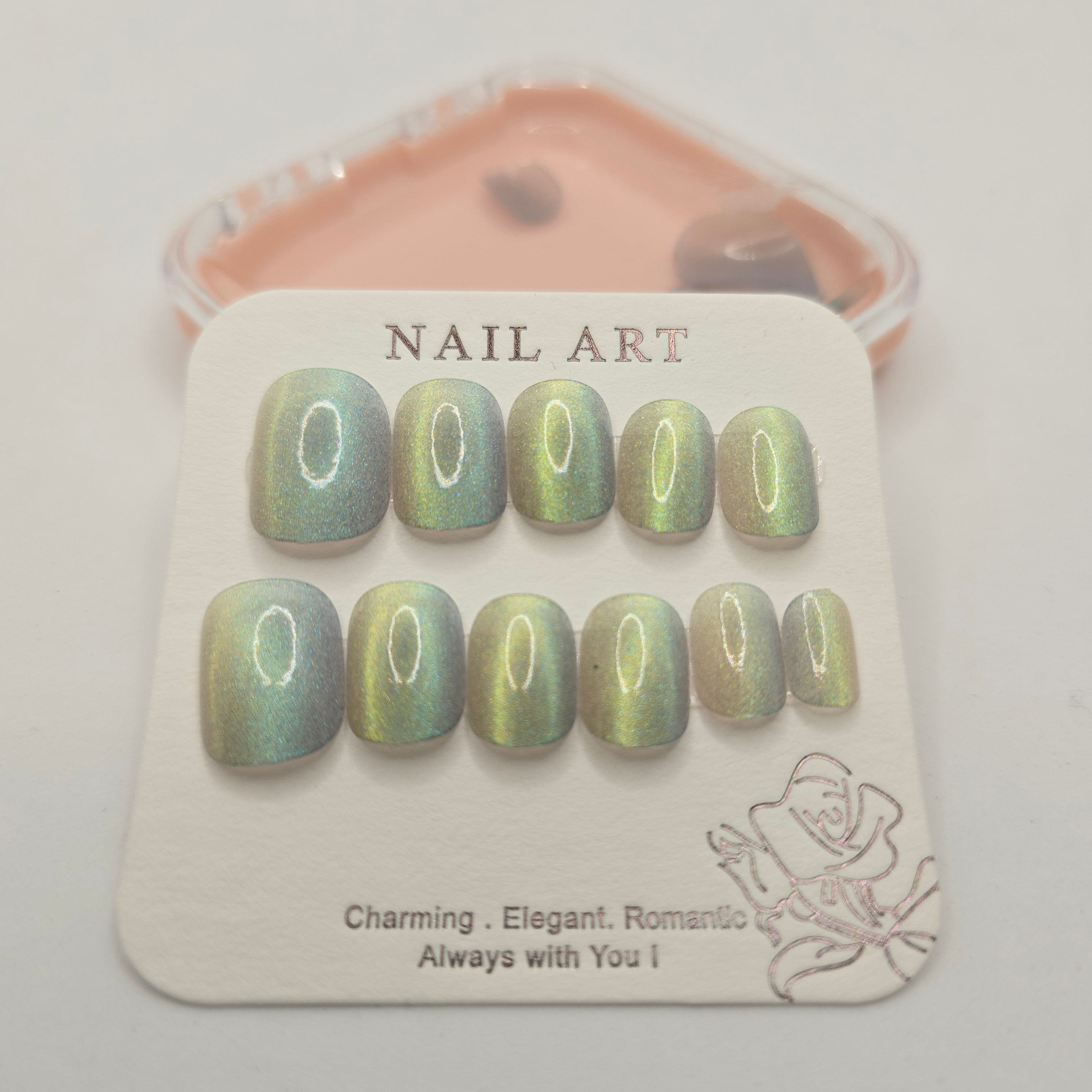 CAT EYES PRESS ON NAIL TIPS
