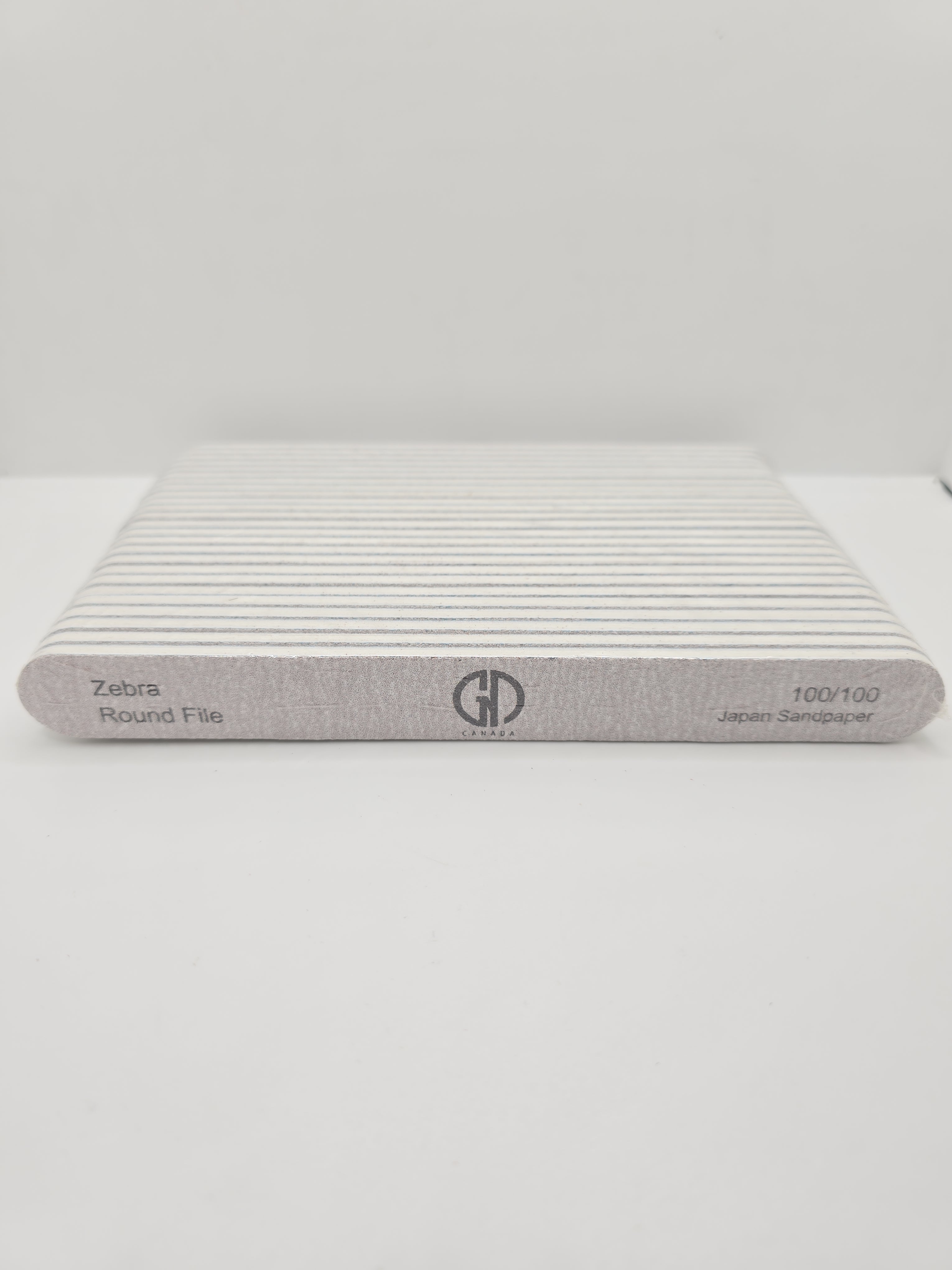 GND ZEBRA ROUND FILE 100/100 JAPAN SANDPAPER - 25 /PKG