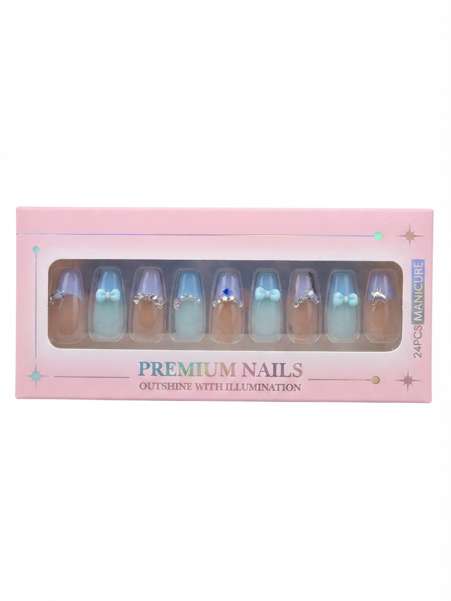 PAPER CRANE PRESS ON NAILS 24 PCS