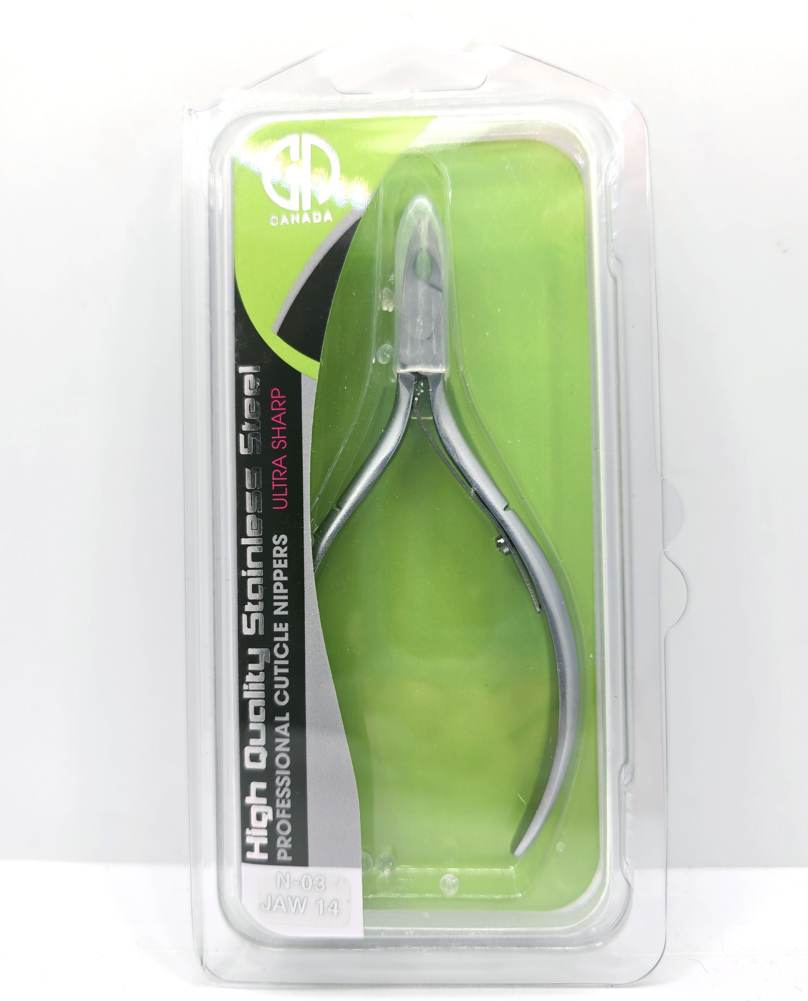 GND CUTICLE NIPPER N-03 JAW 14