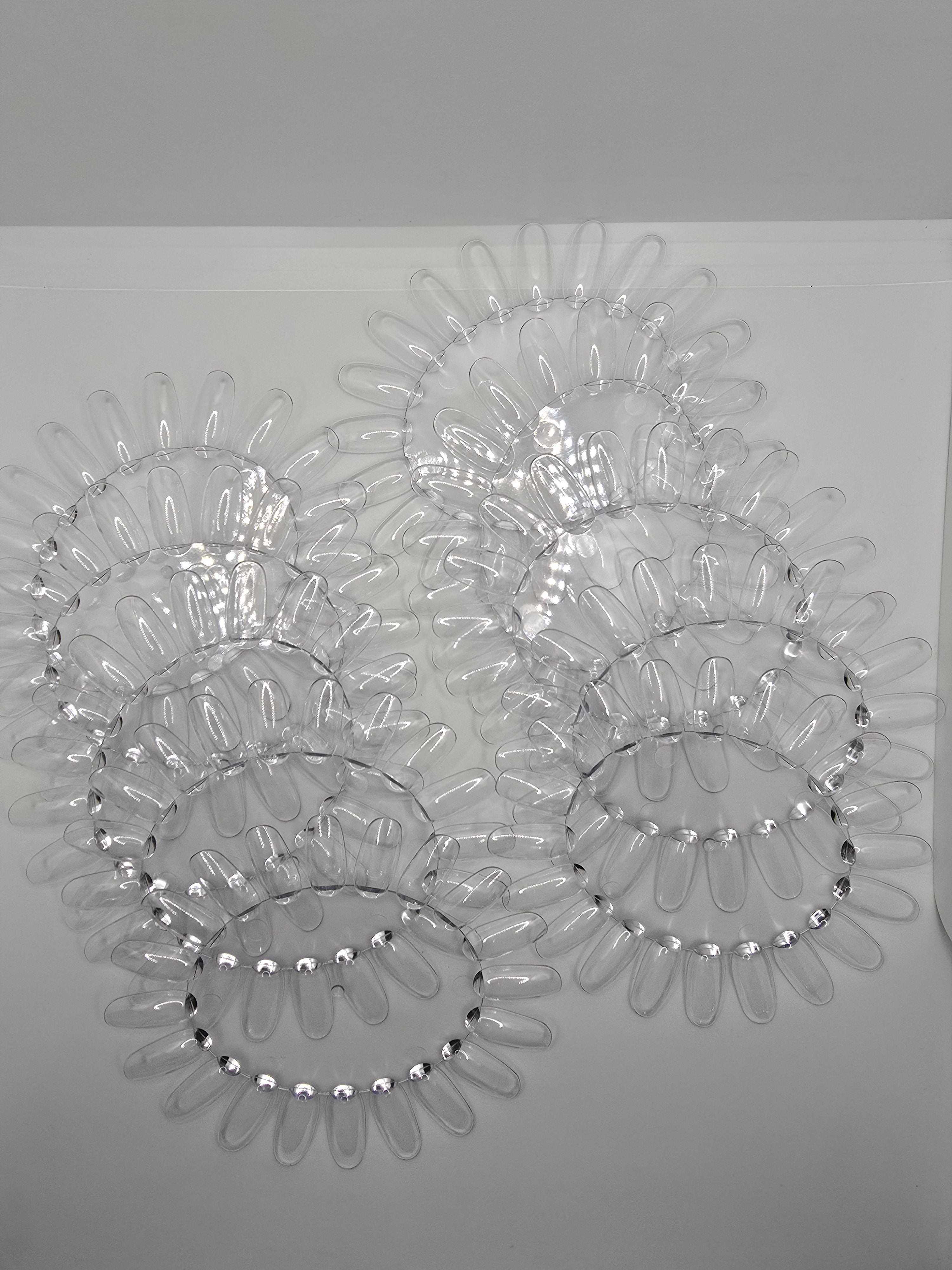 POLISH DISPLAY OVAL 20 TIPS - 10 PCS /PKG