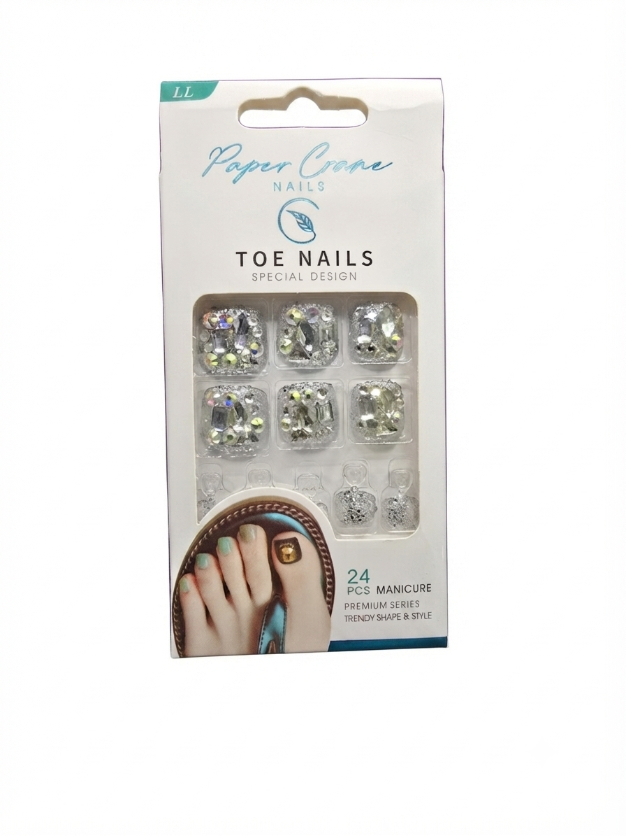 TOE - PAPER CRANE PRESS ON NAILS 24 PCS
