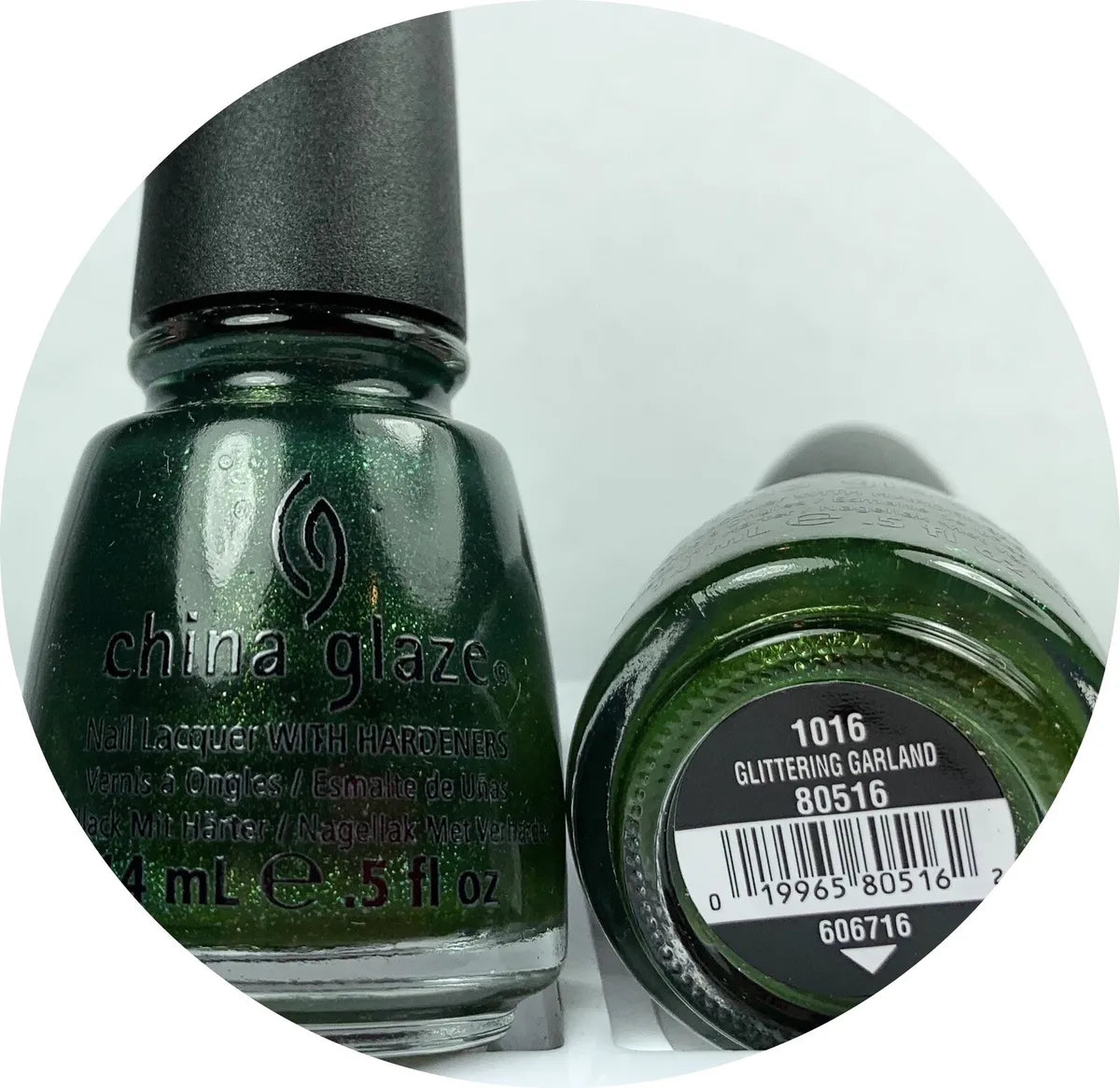 China Glaze Polish - GLITTERING GARLAND 80516