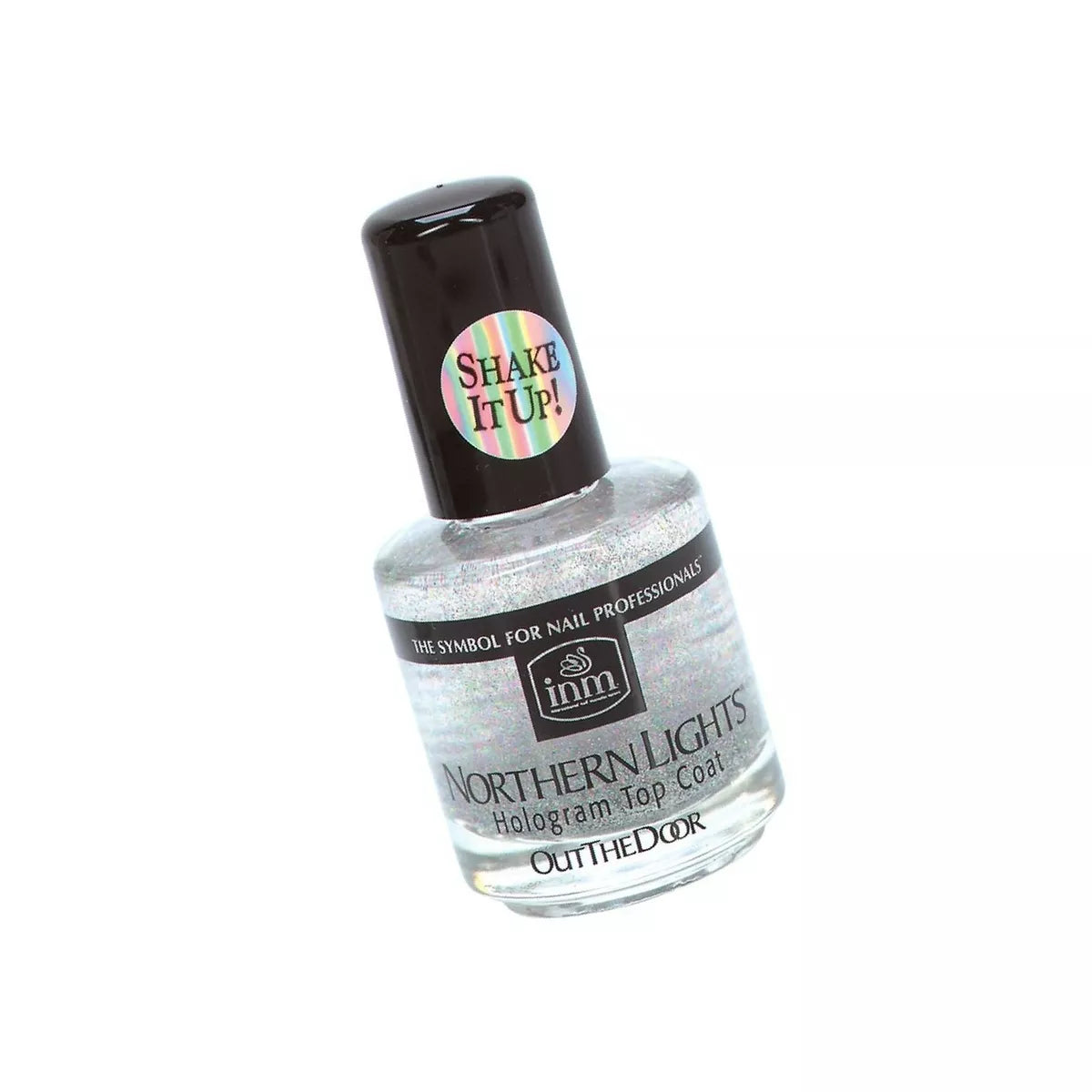 INM NORTHERN LIGHTS HOLOGRAM TOP COAT - SILVER