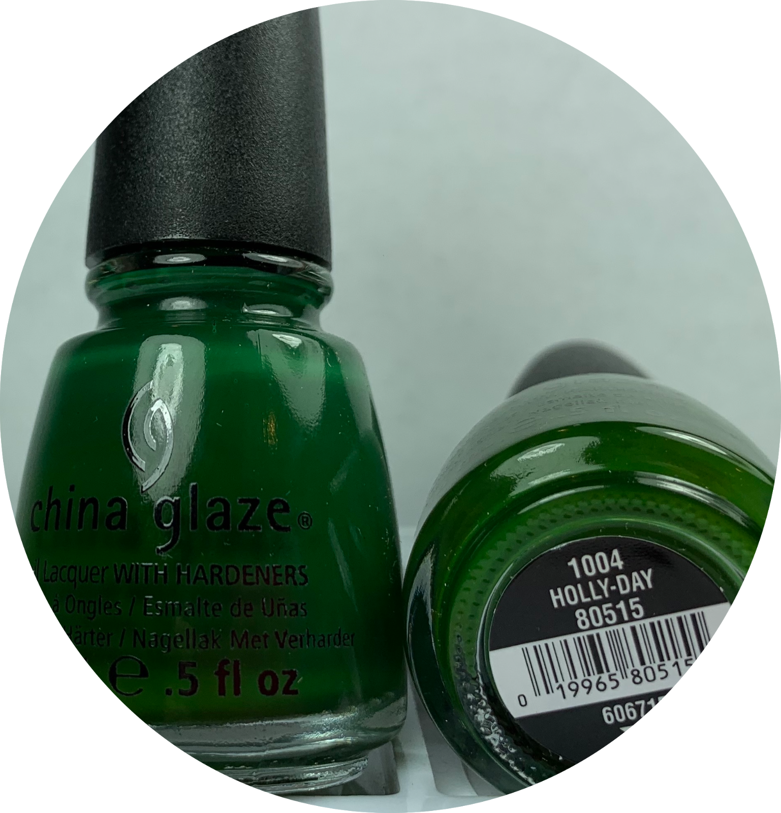China Glaze Polish - HOLLY-DAY 80515 - Secret Nail & Beauty Supply