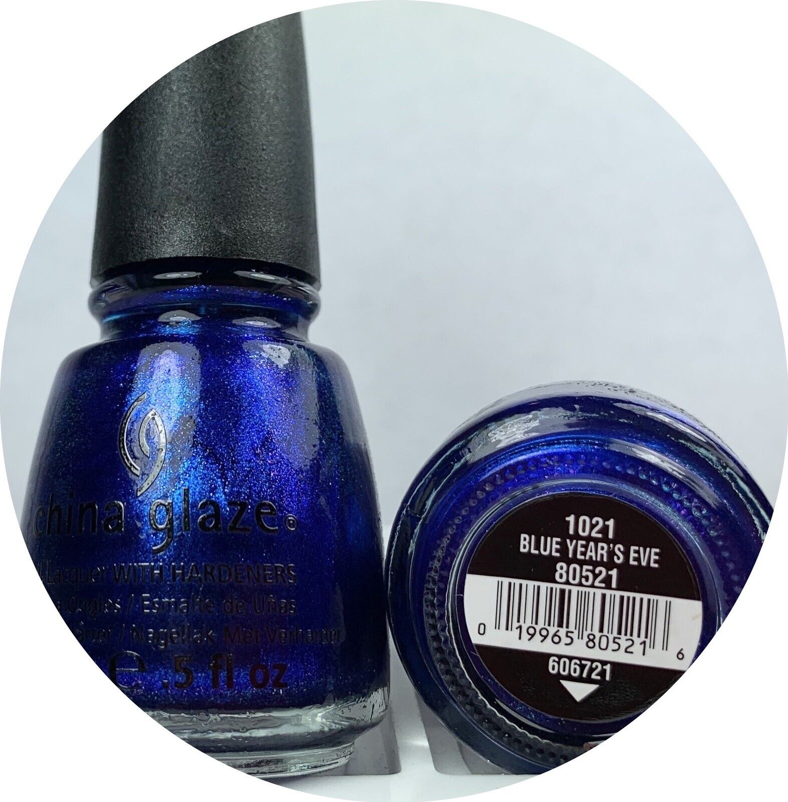 China Glaze Polish - BLUE YEAR'S EVE 80521 - Secret Nail & Beauty Supply