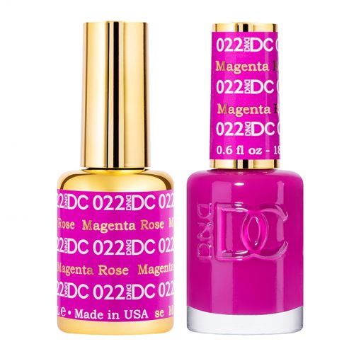 DND - DC Duo - 022 - Magenta Rose - Secret Nail & Beauty Supply