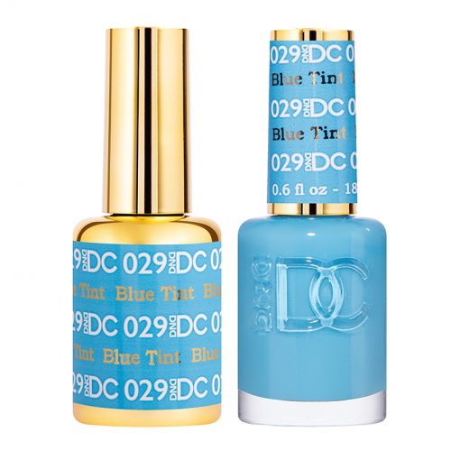 DND - DC Duo - 029 - Blue Tint - Secret Nail & Beauty Supply
