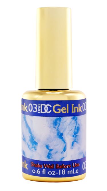 DND DC - Gel Ink - #03 - BLUE - Secret Nail & Beauty Supply