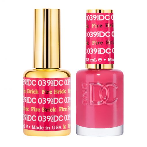 DND - DC Duo - 039 - Fire Brick - Secret Nail & Beauty Supply