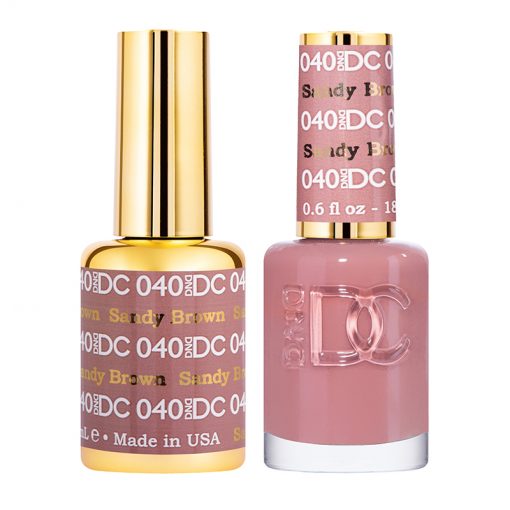 DND - DC Duo - 040 - Sandy Brown - Secret Nail & Beauty Supply