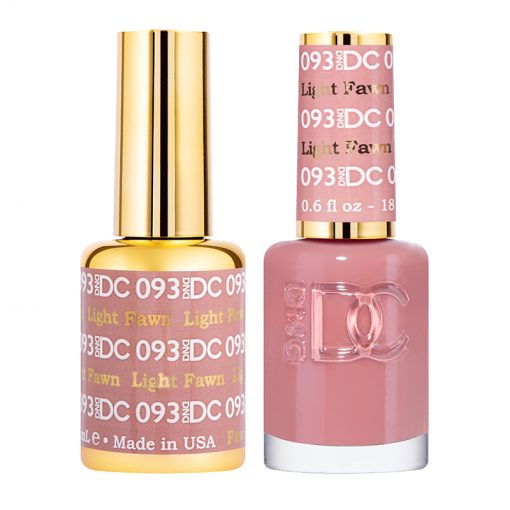 DND - DC Duo - 093 - Light Fawn - Secret Nail & Beauty Supply