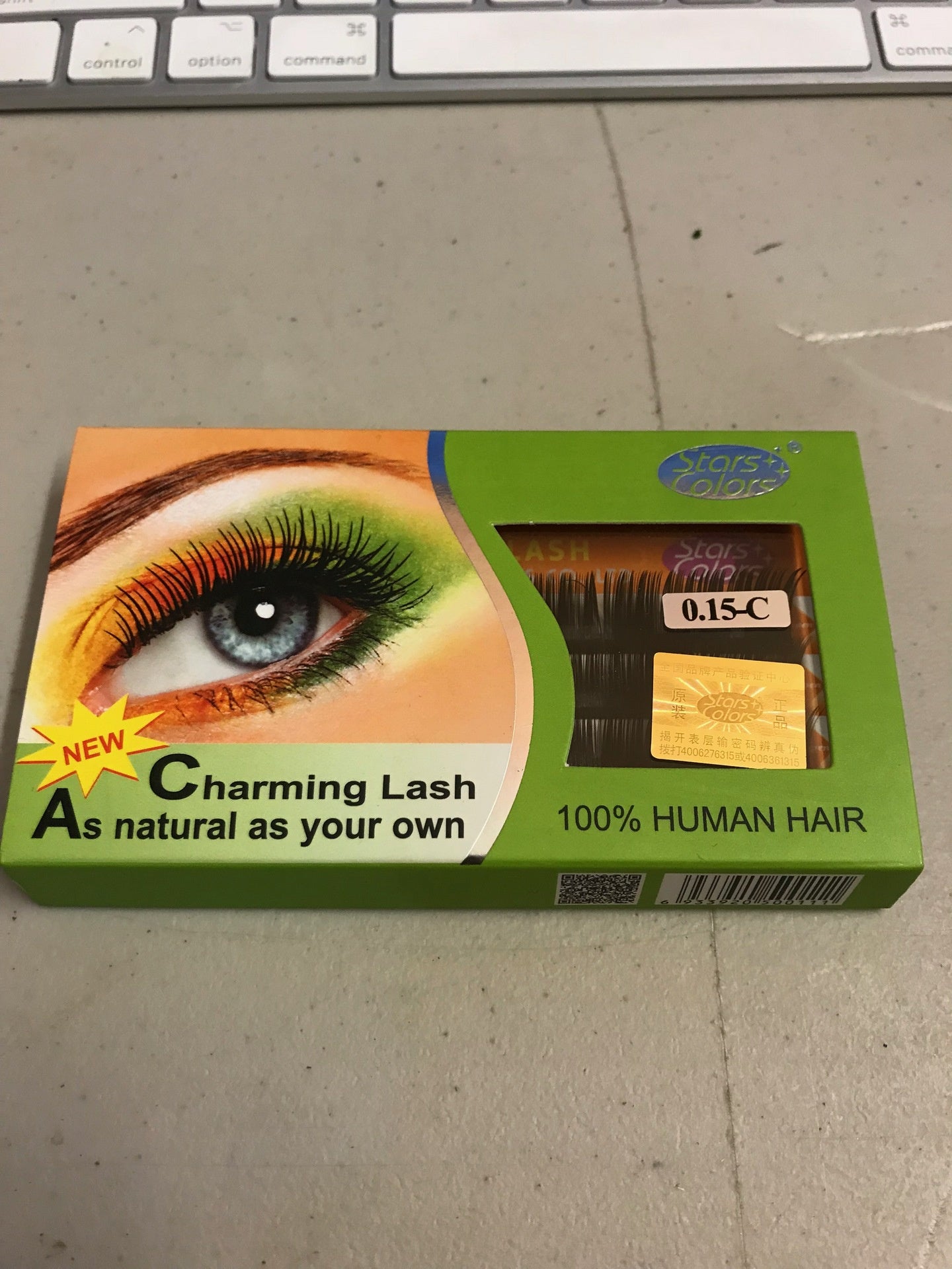 STAR COLORS INDIVIDUAL EYELASHES MIX (100% human hair) - Secret Nail & Beauty Supply