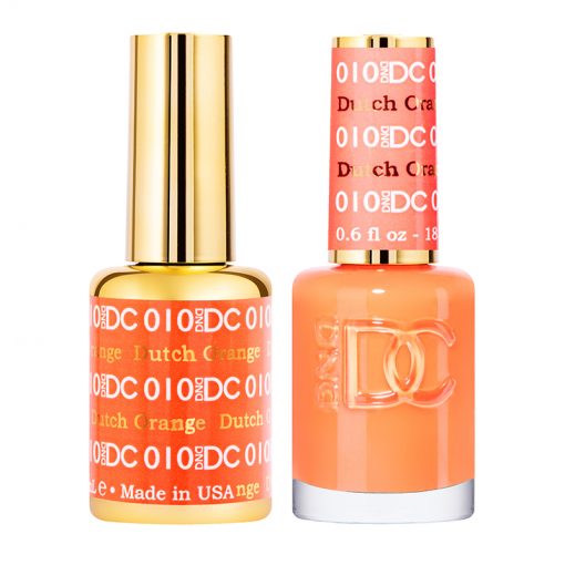DND - DC Duo - 010 - Dutch Orange - Secret Nail & Beauty Supply