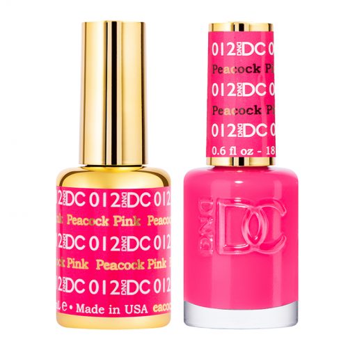 DND - DC Duo - 012 - Peacock Pink - Secret Nail & Beauty Supply