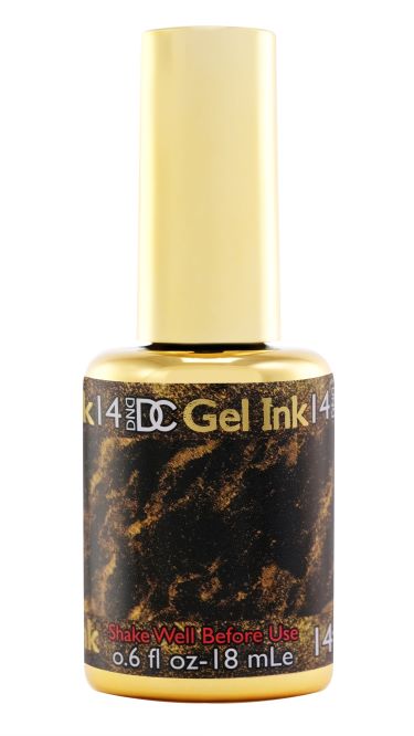 DND DC - Gel Ink - #14 - GOLD - Secret Nail & Beauty Supply