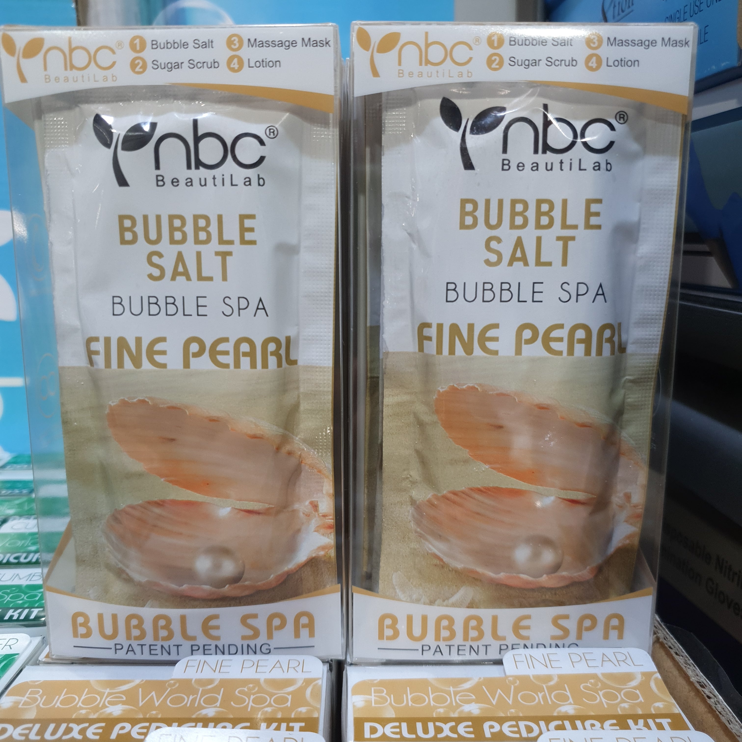 NBC Bubble Spa FINE PEARL - PEDICURE KIT