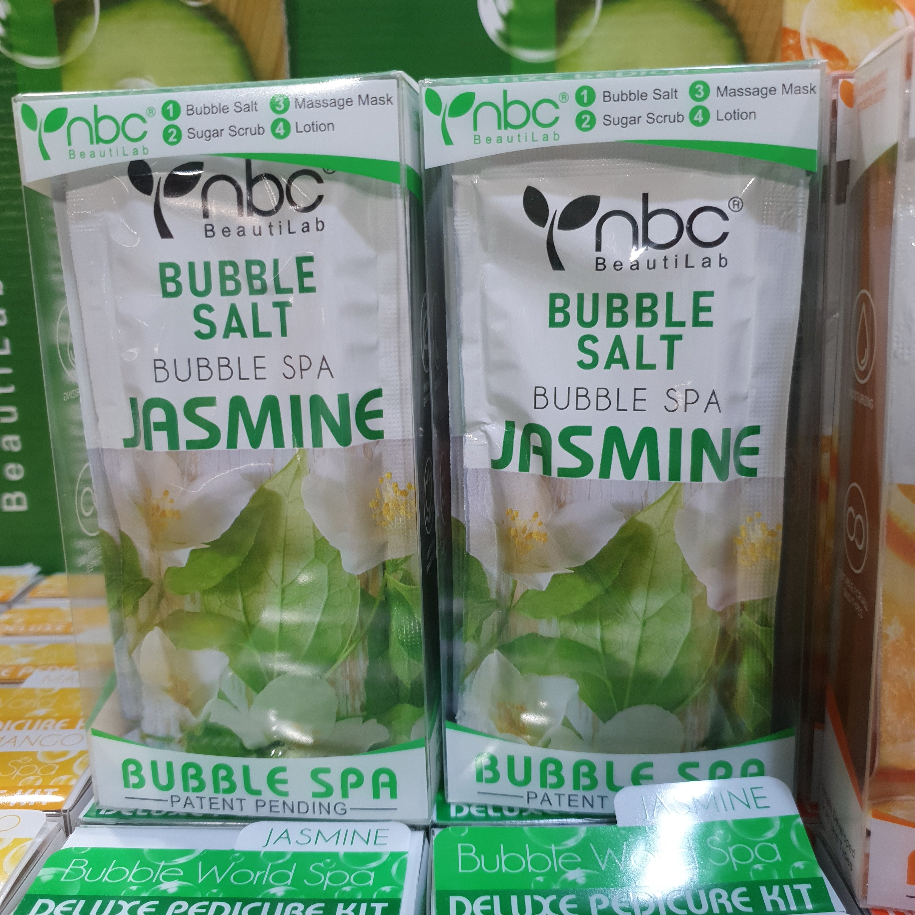 NBC Bubble Spa JASMINE - PEDICURE KIT