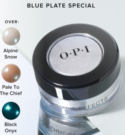 OPI Chrome Effects- Blue “Plate” Special - Secret Nail & Beauty Supply
