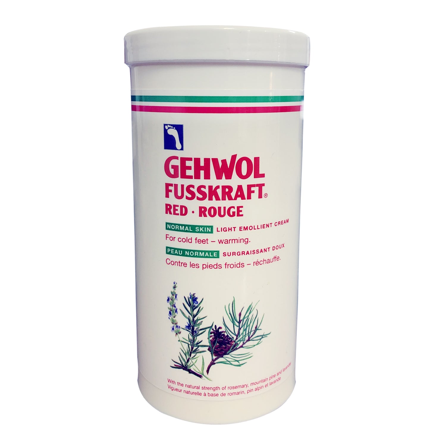 Gehwol Fusskraft Red - Rouge 450ml - Secret Nail & Beauty Supply