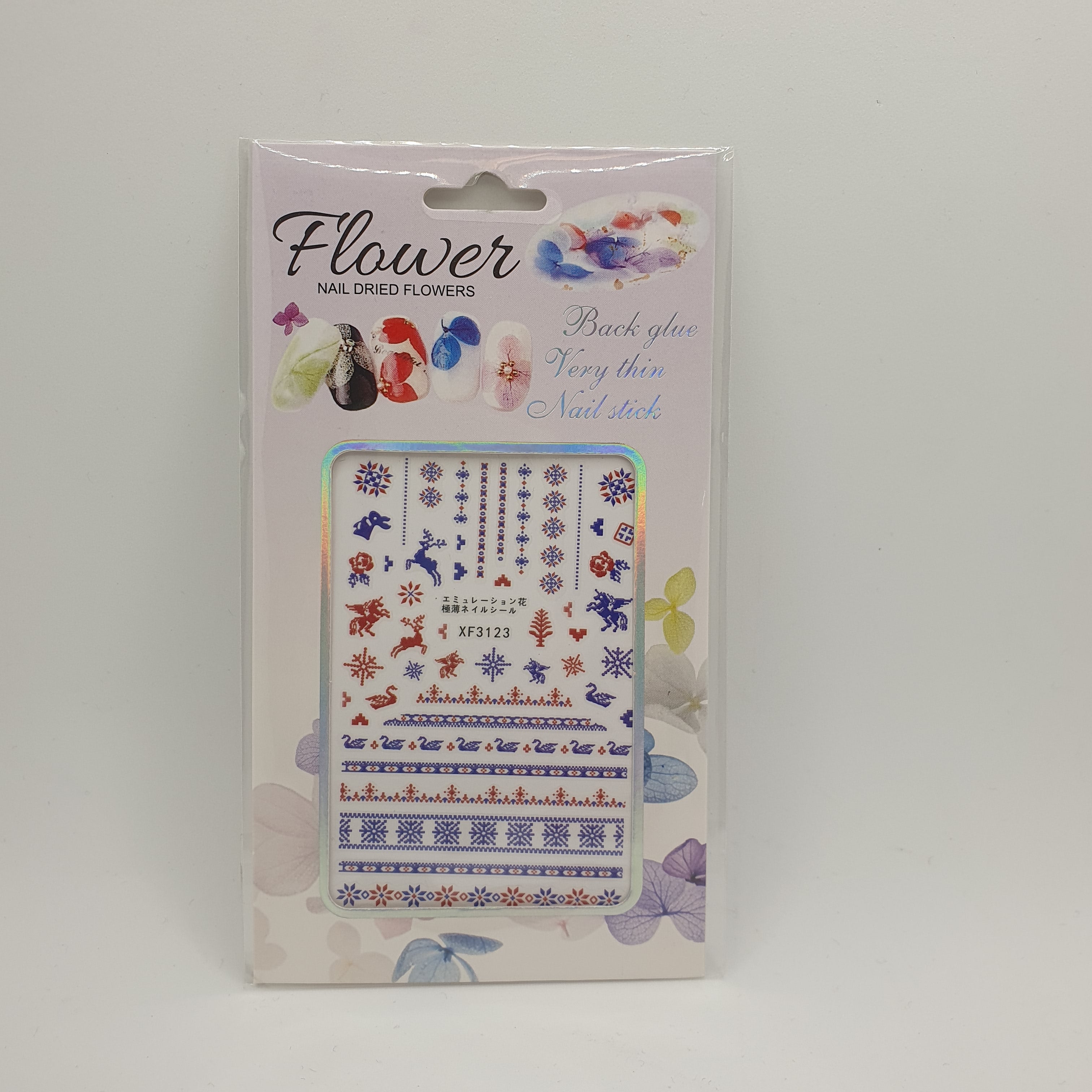 CHRISTMAS NAIL ART STICKER-L