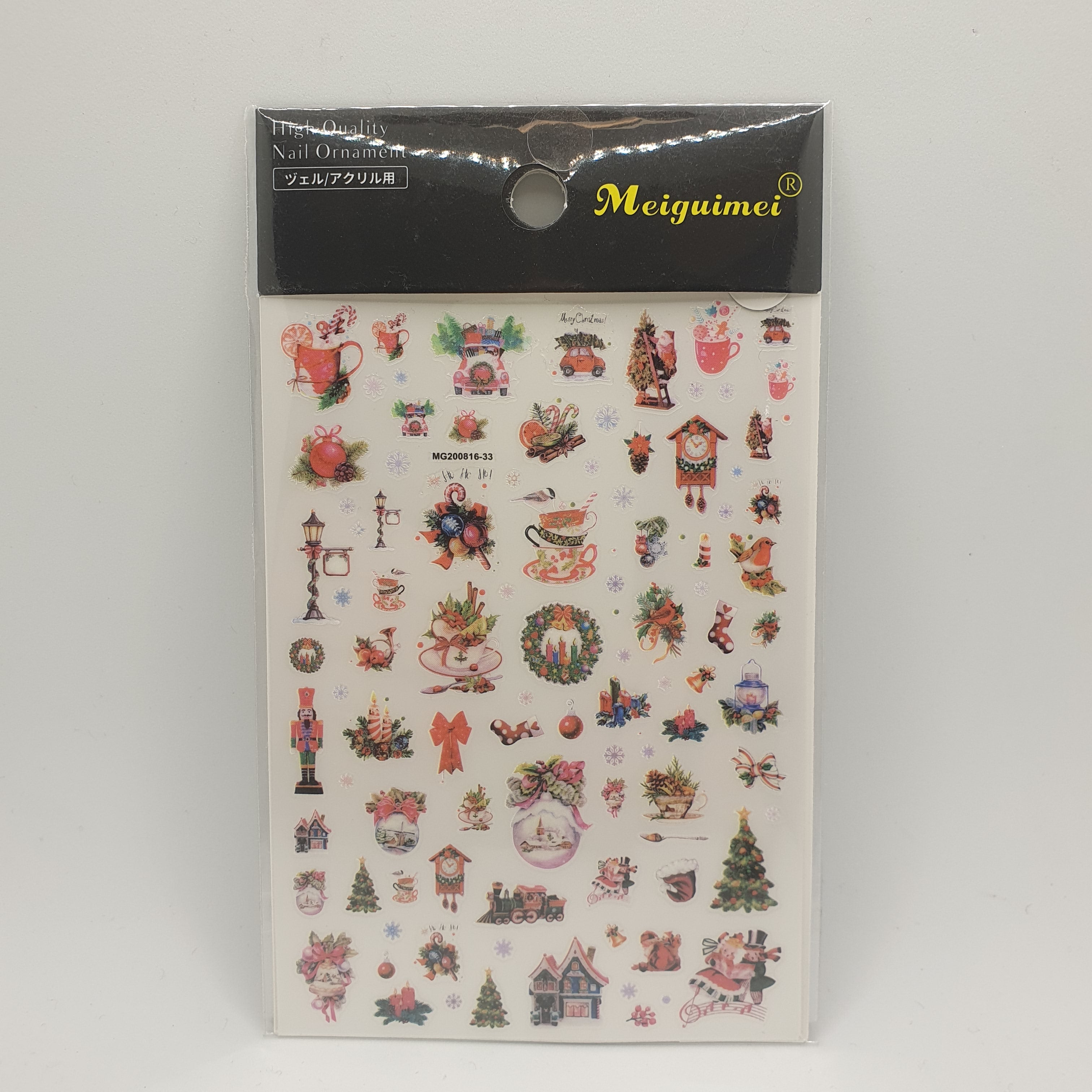 CHRISTMAS NAIL ART STICKER-L