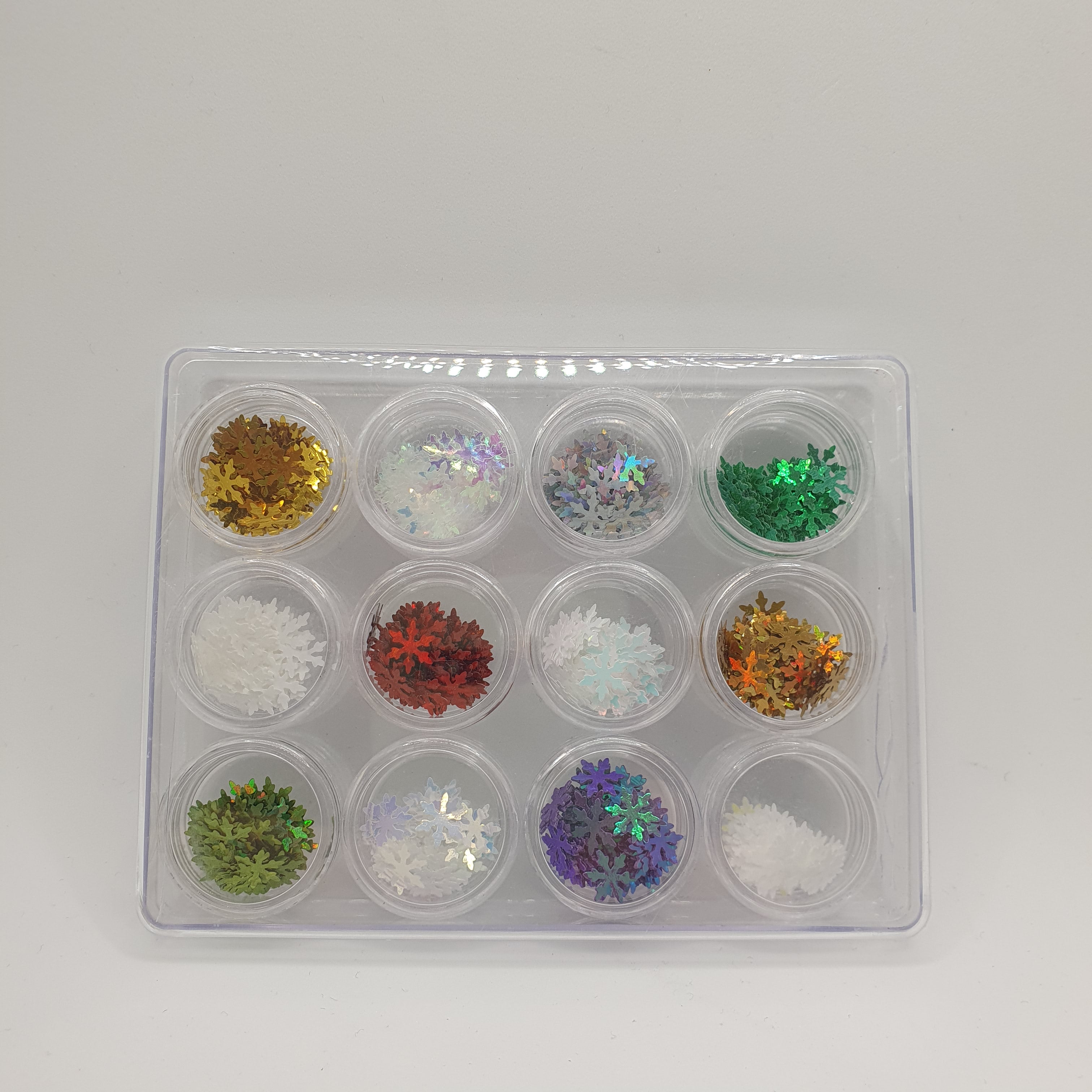 SEQUIN  MIX COLOURS 12 PKG