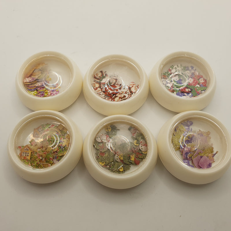 3D Nail Art 6/pkg - paper