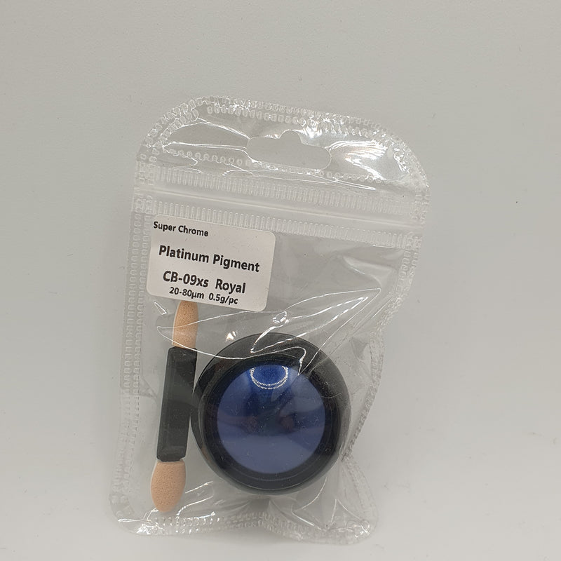 SUPER CHROME PLATINUM PIGMENT POWDER .5G
