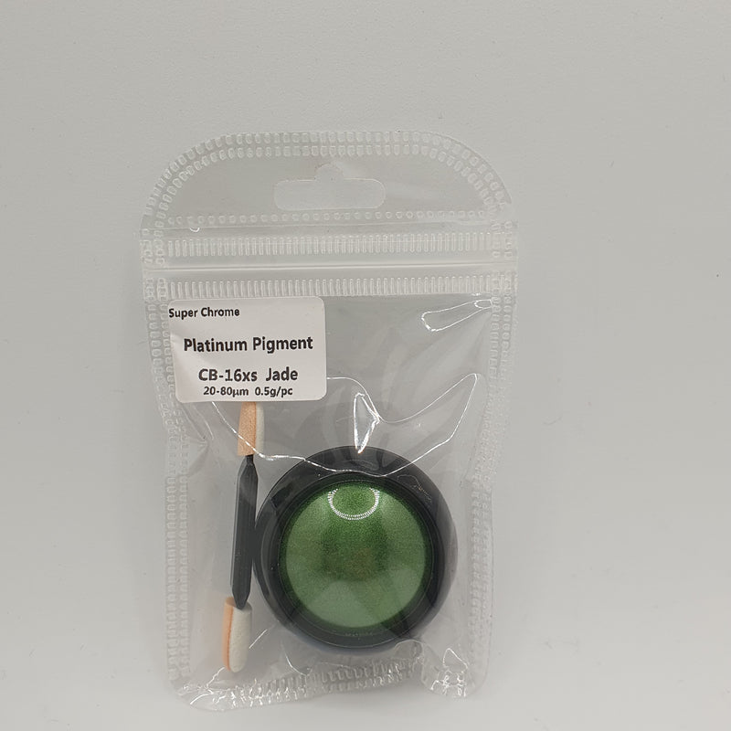 SUPER CHROME PLATINUM PIGMENT POWDER .5G