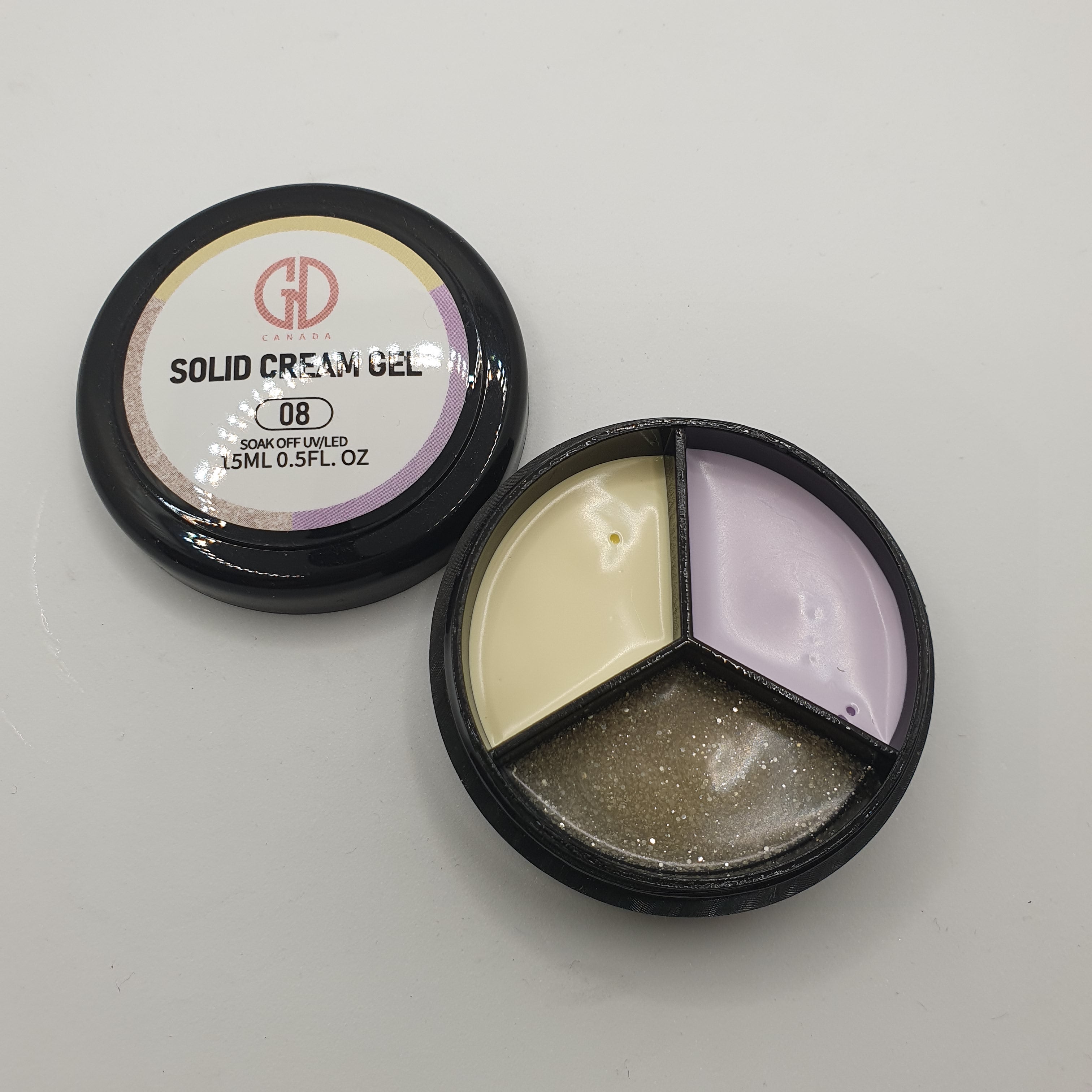 GND SOLID CREAM GEL 15 ML - 08