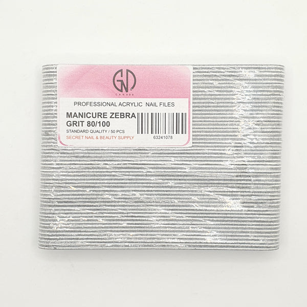 GND MANICURE ZEBRA FILE 80/100