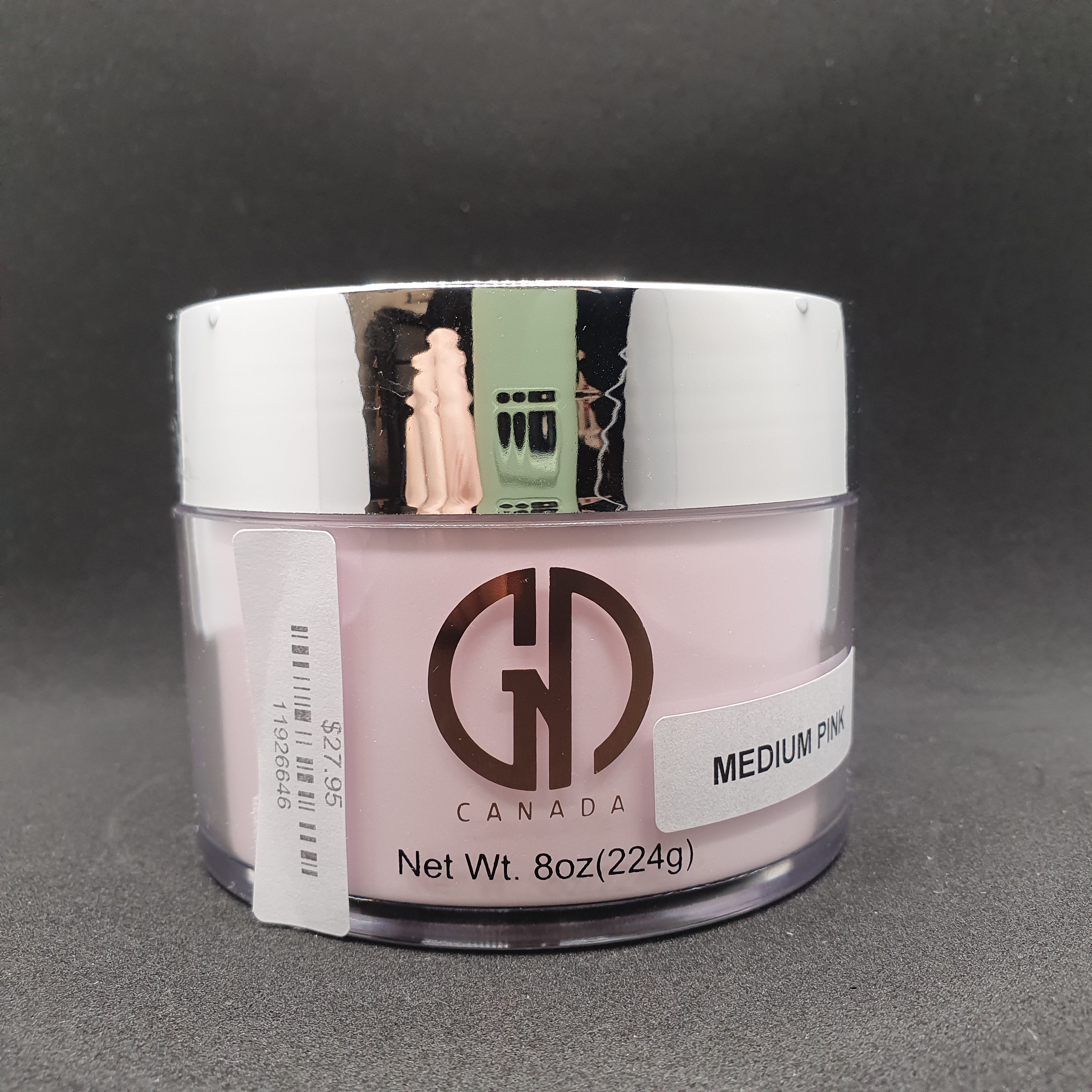 GND MEDIUM PINK POWDER 8 OZ