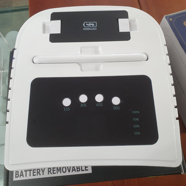 GND CORDLESS UV LED NAIL LAMP BATTERY REMOVABLE 72 Ư
